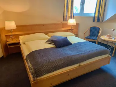 Ein Bett oder Betten in einem Zimmer der Unterkunft Kornbranntgut Hieflau