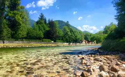 Naturlandschaft in der Nähe der Ferienwohnung