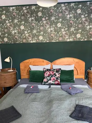 Ein Bett oder Betten in einem Zimmer der Unterkunft 4 Elements Appartmenthaus Monarda