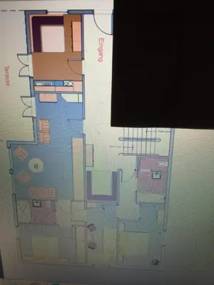 Grundriss der Unterkunft 4 Elements Appartmenthaus Monarda