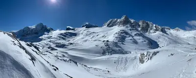 Bergkristallhaus im Winter