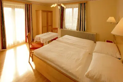 Ein Bett oder Betten in einem Zimmer der Unterkunft Haus Christoph