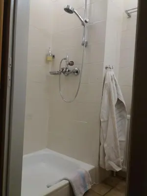 Ein Badezimmer in der Unterkunft Haus Christoph