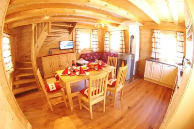 Grundriss der Unterkunft Almchalet Alpenflora