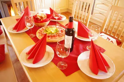 Essen im Chalet oder in der Nähe
