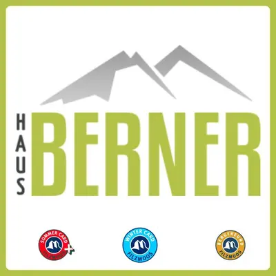 Ein Zertifikat, Auszeichnung, Logo oder anderes Dokument, das in der Unterkunft Haus Berner ausgestellt ist