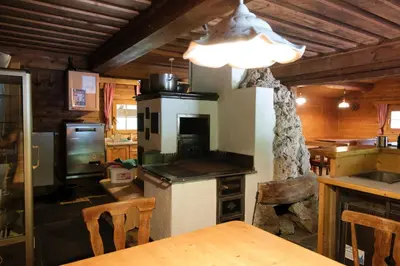 Küche/Küchenzeile in der Unterkunft Landhotel Oberwengerhof