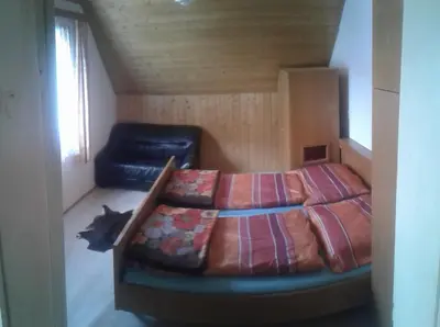 Ein Bett oder Betten in einem Zimmer der Unterkunft Riesner