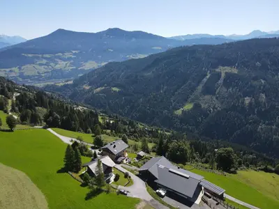Naturlandschaft in der Nähe des Bauernhofs