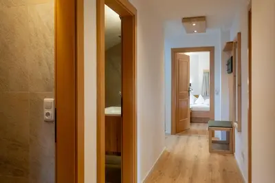 Ein Badezimmer in der Unterkunft Landhaus Zaglauhof