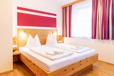 Ein Bett oder Betten in einem Zimmer der Unterkunft Landhaus Birgit