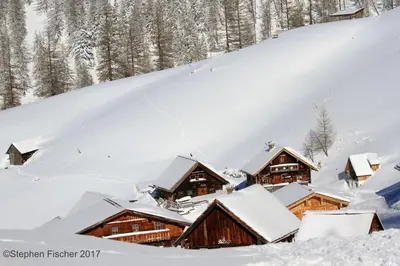 Haus Friedeck im Winter