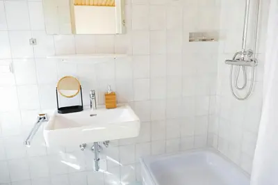 Ein Badezimmer in der Unterkunft Appartement Mauterndorf
