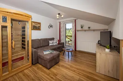 TV/Unterhaltungsangebot in der Unterkunft Wellness- und Familienhotel Garni Dachsteinresort