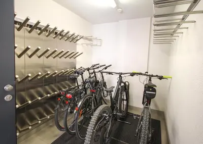 Das Fitnesscenter und/oder die Fitnesseinrichtungen in der Unterkunft Apartments Gustav by Schladming-Appartements