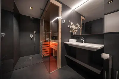 Ein Badezimmer in der Unterkunft Apartments Gustav by Schladming-Appartements
