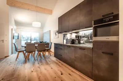 Küche/Küchenzeile in der Unterkunft Apartments Gustav by Schladming-Appartements