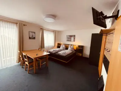 Ein Bett oder Betten in einem Zimmer der Unterkunft Haus Heimat Wagrain