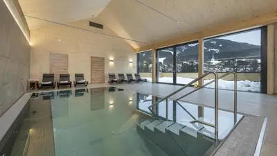 Der Swimmingpool an oder in der Nähe von Haus Heimat Wagrain