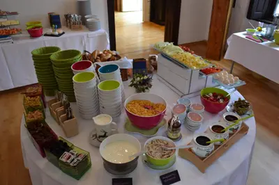 Essen im Hotel oder in der Nähe