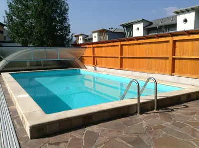 Der Swimmingpool an oder in der Nähe von Leonsteinerhof