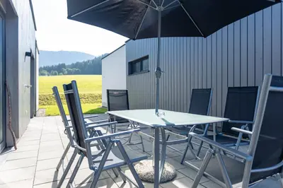 Grundriss der Unterkunft Naturpark Chalets Lambrecht by ALPS RESORTS