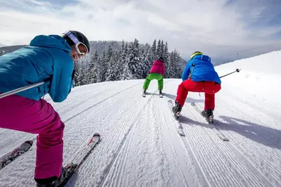 Skifahren im Chalet oder in der Nähe