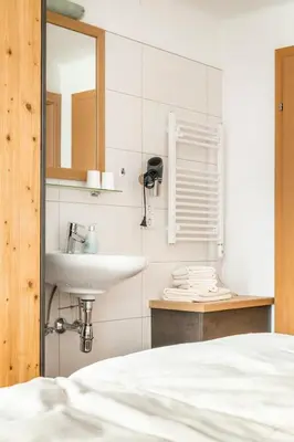 Ein Badezimmer in der Unterkunft Biobauernhof Graggaber-Großeck