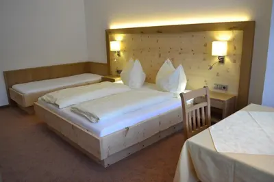 Ein Bett oder Betten in einem Zimmer der Unterkunft Haus Kathrin