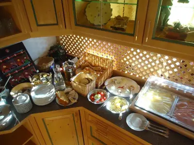 Essen in der Pension oder in der Nähe