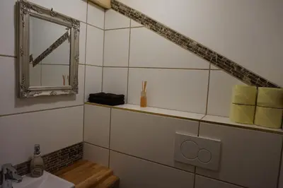 Ein Badezimmer in der Unterkunft Appartment Kainhofer