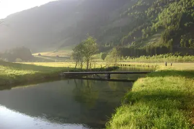 Naturlandschaft in der Nähe der Pension