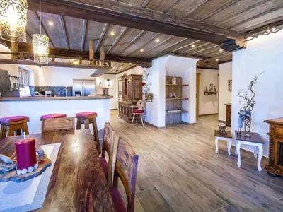 Küche/Küchenzeile in der Unterkunft Chalet Aualm-2 by Interhome