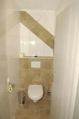 Ein Badezimmer in der Unterkunft Ferienwohnung bon WAB
