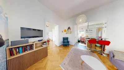 TV/Unterhaltungsangebot in der Unterkunft Markplatz Terrace