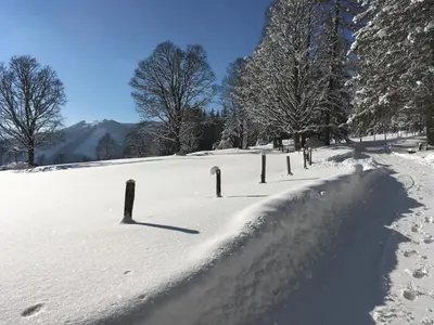 Haus Latschenheim im Winter