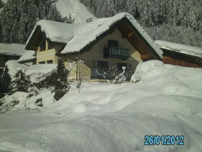 Haus Ramsauer im Winter