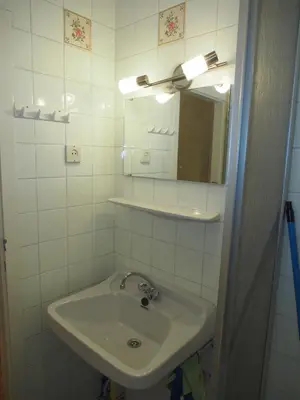 Ein Badezimmer in der Unterkunft Mountain View Apartment