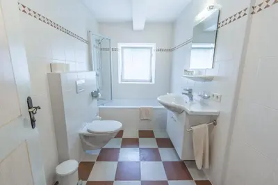Ein Badezimmer in der Unterkunft Ferienhaus/Chalet Schneiderhäusl