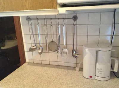 Küche/Küchenzeile in der Unterkunft Ferienhaus Bergland