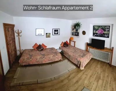 Ein Bett oder Betten in einem Zimmer der Unterkunft Appartement Schuller