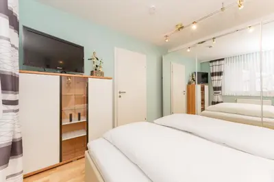 Ein Bett oder Betten in einem Zimmer der Unterkunft Ferienwohnung Ulli by Schladming-Appartements