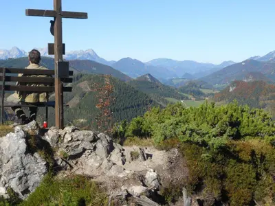 Naturlandschaft in der Nähe des Bauernhofs
