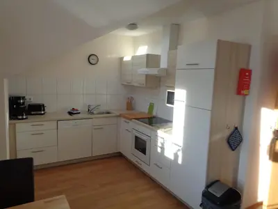 Küche/Küchenzeile in der Unterkunft Eckenhof