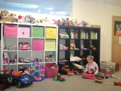 Kinder, die in der Unterkunft Appartement Fritzenwallner übernachten