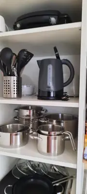Küche/Küchenzeile in der Unterkunft Landhaus Theresia