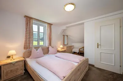 Ein Bett oder Betten in einem Zimmer der Unterkunft Villa Franz Josef