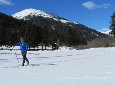 Almland Hütte im Winter