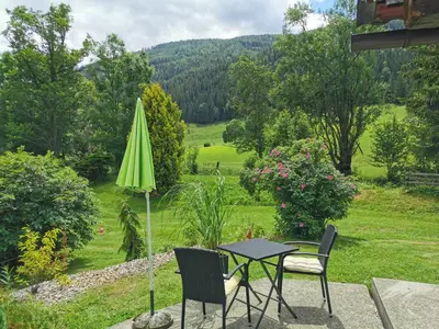 Naturlandschaft in der Nähe des Ferienhauses