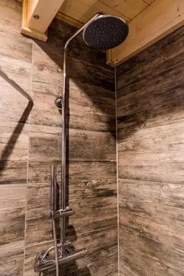Ein Badezimmer in der Unterkunft Almhuette MeineZeit